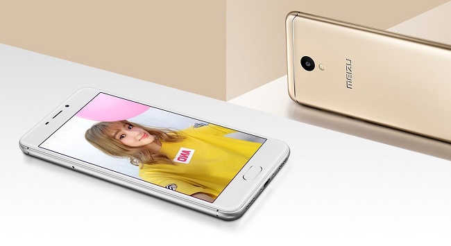 White smartphone