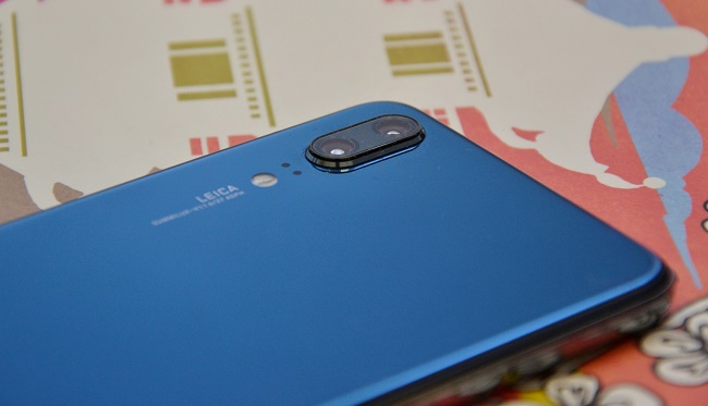 Protruding camera