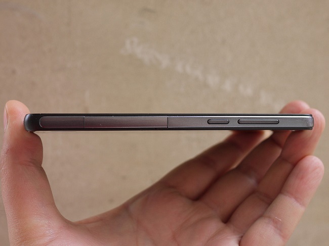 Power and Volume Buttons