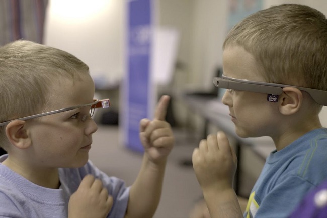 Google Glass for autistic children