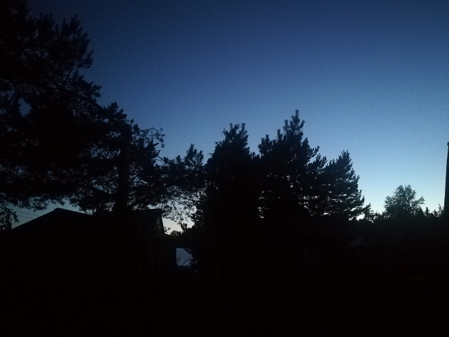 Photo in the evening