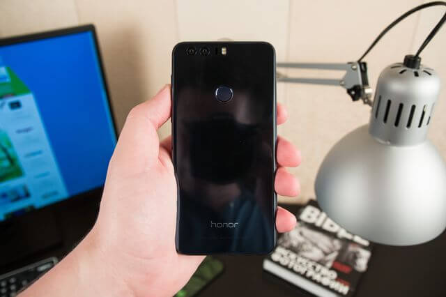 Phone in hand