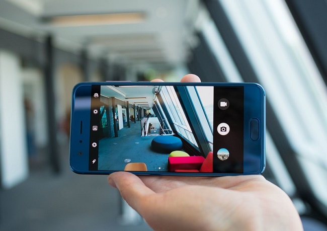 Camera on smartphone