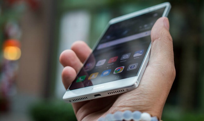 Smartphone in hand