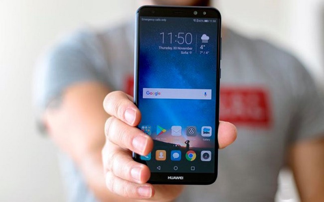 Smartphone in hand