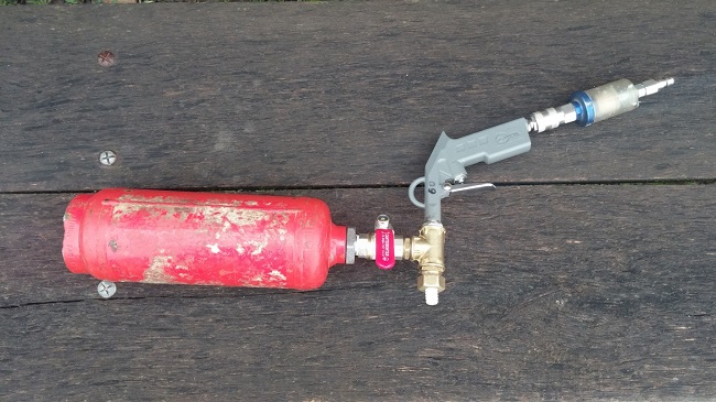 The design of the purge gun