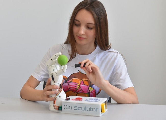 Student with invention