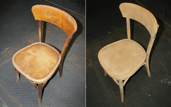 Restoration of a wooden chair
