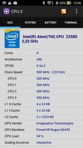 CPU features