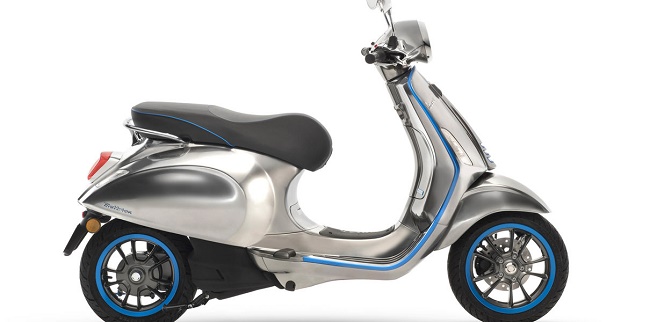 Model scooter from Vespa
