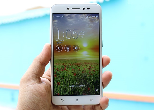 Smartphone in hand
