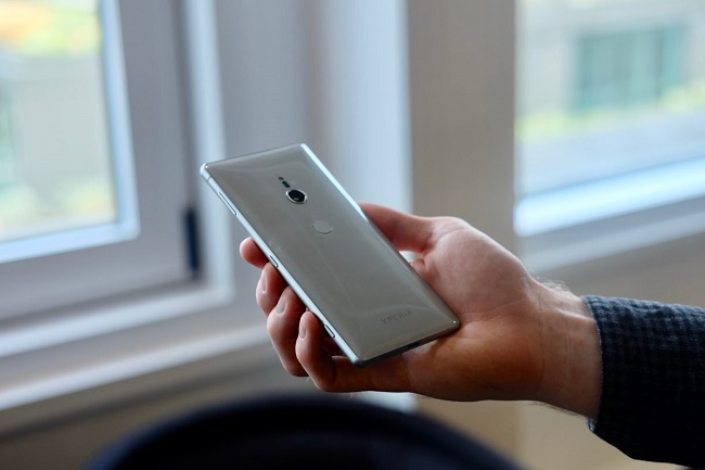 Smartphone in hand