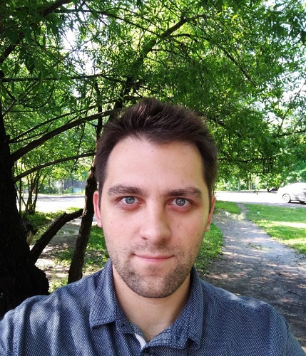 Sample photo from the front camera
