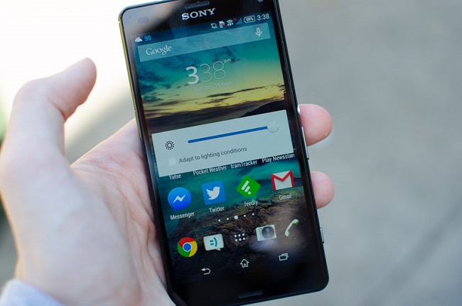 Smartphone in hand