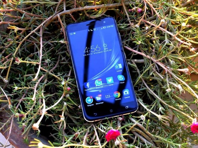 Smartphone on the grass