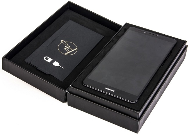 Smartphone in box