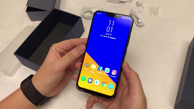 Smartphone in hand