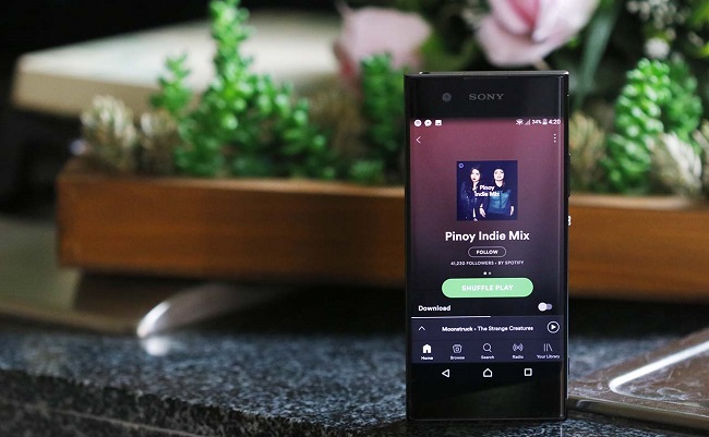 Music on the smartphone