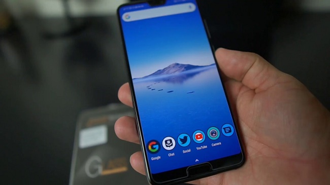 Smartphone screen