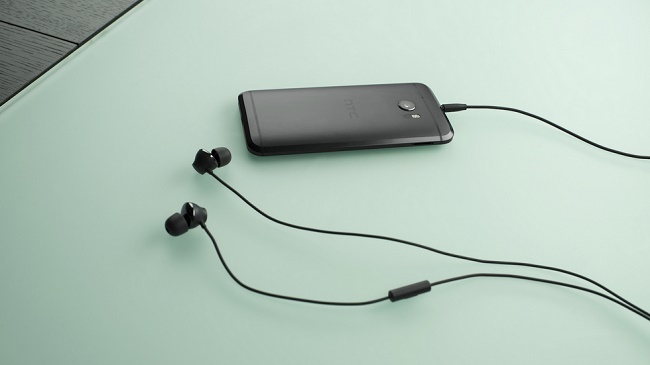 Phone with headphones