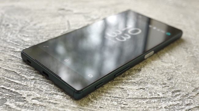 Screen at an angle