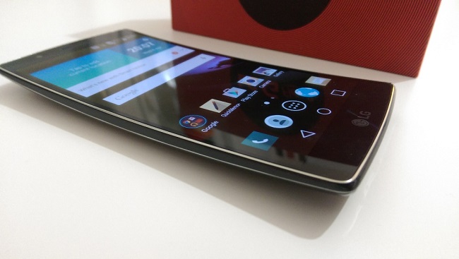 Curved phone