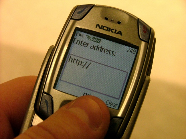 Internet on the phone