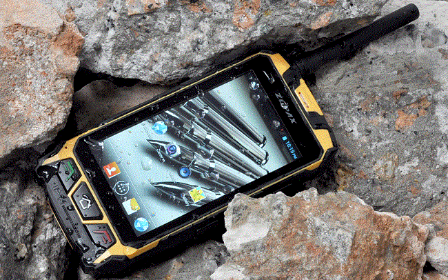 Smartphone with walkie talkie